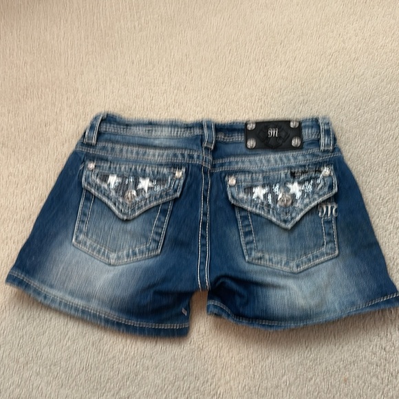 Girls Miss me Sequin Shorts (16) - Picture 4 of 5